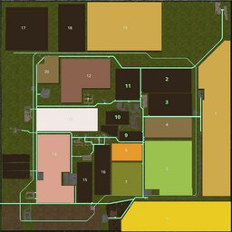 Farming Simulator 17 Map / Terrain Screenshot