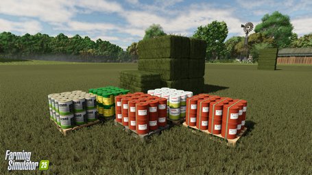 Hand Tools and Bale Wrapping Film Farming Simulator 25 Screenshot