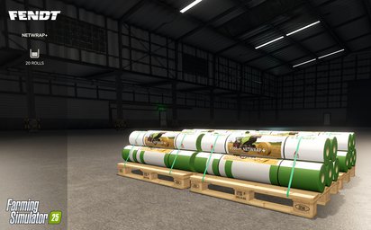 Hand Tools and Bale Wrapping Film Farming Simulator 25 Screenshot