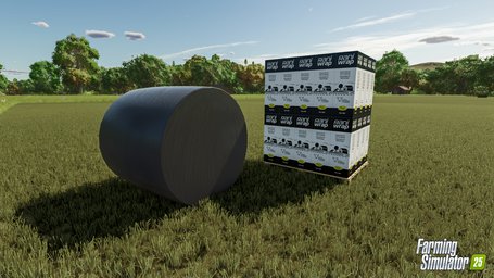 Hand Tools and Bale Wrapping Film Farming Simulator 25 Screenshot