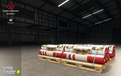 Hand Tools and Bale Wrapping Film Farming Simulator 25 Screenshot