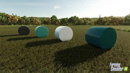 Hand Tools and Bale Wrapping Film Farming Simulator 25 Screenshot