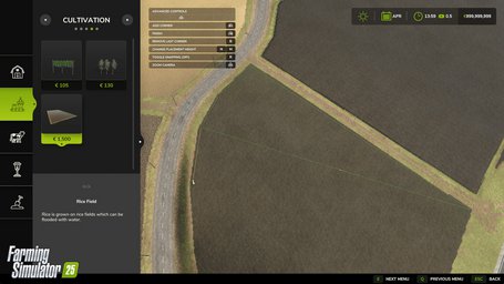 Rice Planting And Harvesting Farming Simulator 25 Screenshot