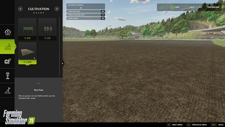 Rice Planting And Harvesting Farming Simulator 25 Screenshot