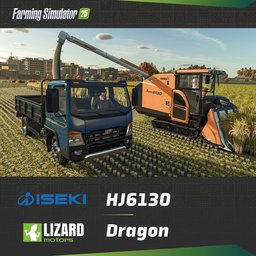 Iseki HJ6130, Lizard Dragon truck. Farming Simulator 25 Screenshot