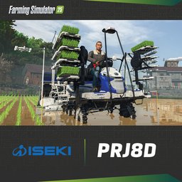 Iseki PRJ8D rice planter Farming Simulator 25 Screenshot