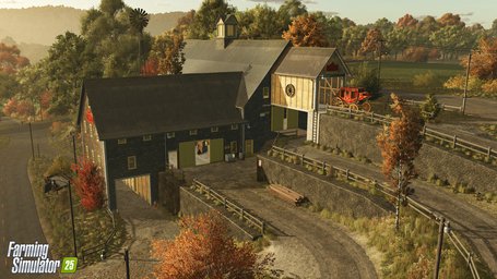 Riverbend Springs Terrain Farming Simulator 25 Screenshot