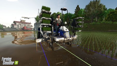 Steering Assist GPS And Hired AI Workers Farming Simulator 25 Screenshot