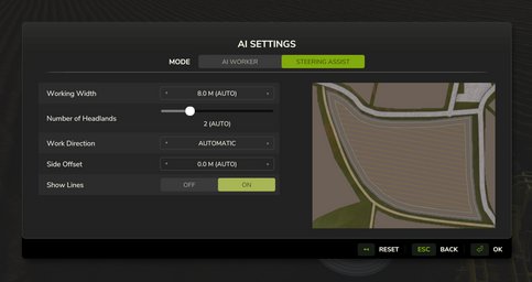 Steering Assist GPS And Hired AI Workers Farming Simulator 25 Screenshot