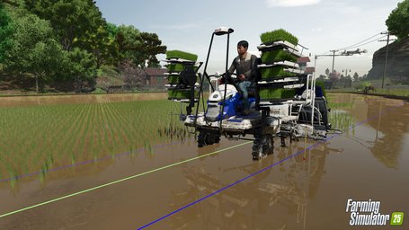 Steering Assist GPS And Hired AI Workers Farming Simulator 25 Screenshot