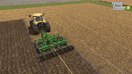 Steering Assist GPS And Hired AI Workers Farming Simulator 25 Screenshot