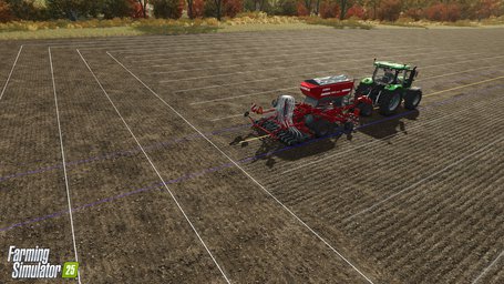 Steering Assist GPS And Hired AI Workers Farming Simulator 25 Screenshot