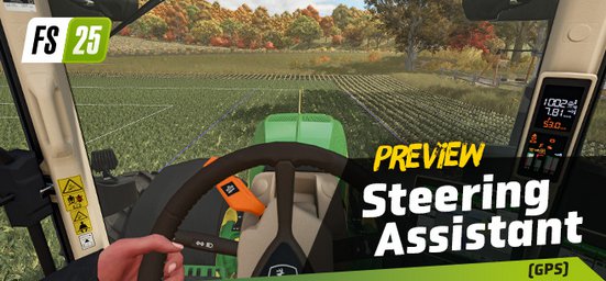 Steering Assist GPS And Hired AI Workers Farming Simulator 25 Screenshot